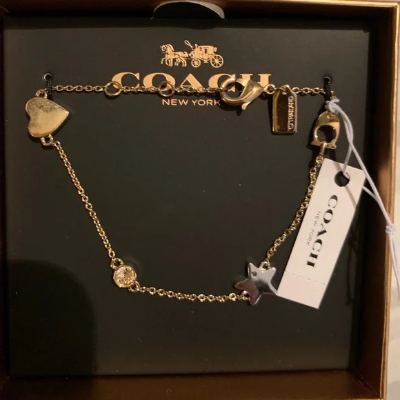 Coach F24234 Goldtone Bracelet - Picture 6 of 7